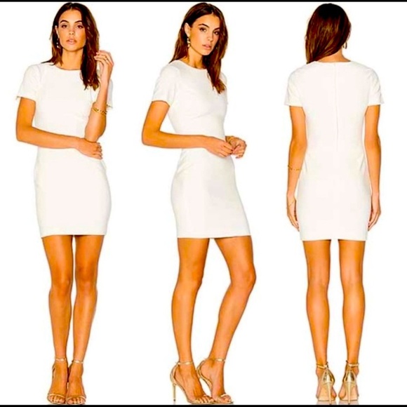 LIKELY Manhattan Dress In White size 8 - Picture 1 of 3